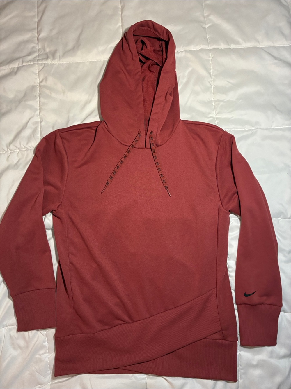 Nike Women’s Dri-Fit Get It Fleece Training Hoodie Maroon Size XS
